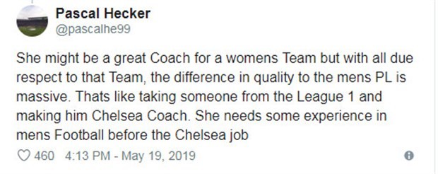 NHM dậy sóng vì HLV nữ của Chelsea - Bóng Đá