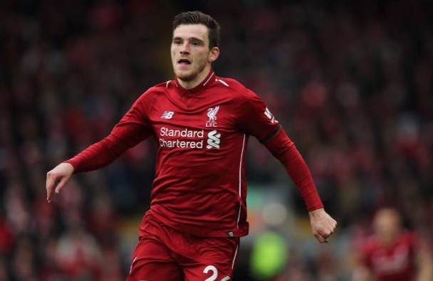 Robertson trượt ngã như Gerrard - Bóng Đá