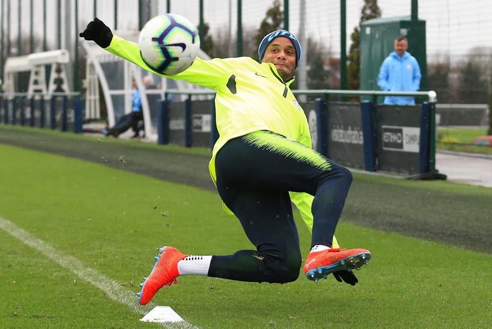 Man City tập  - Bóng Đá