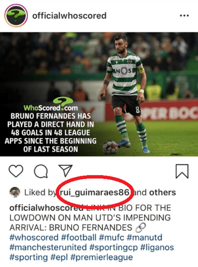 Bruno Fernandes’ agent drops fresh Instagram hint over Manchester United transfer - Bóng Đá