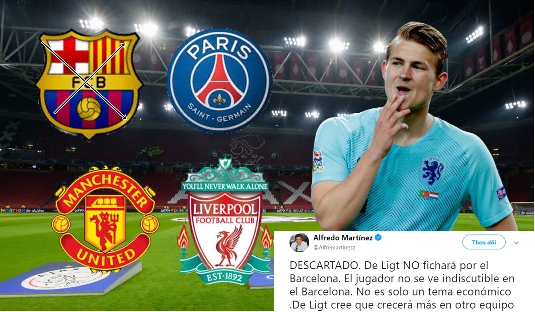 Biến lớn vụ De Ligt: Barca đã 