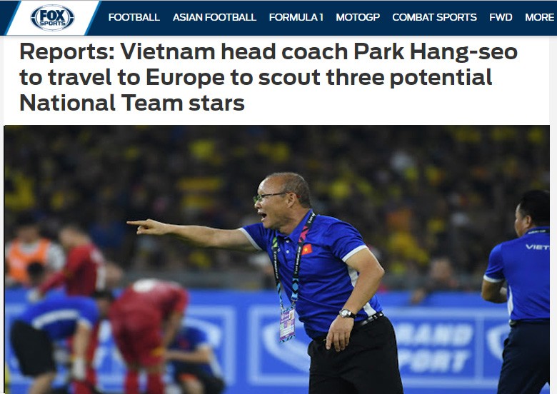 Báo châu Á: HLV Park Hang-seo đang làm cuộc cách mạng ở ĐT Việt Nam (Fox Sports Asia) - Bóng Đá
