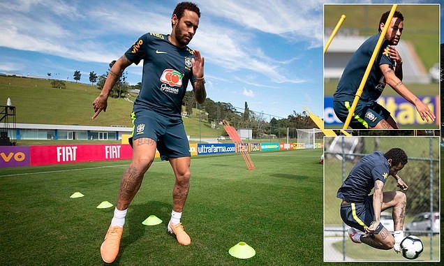 Ảnh tập Neymar Brazil - Bóng Đá