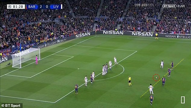 Tranh cãi: Messi gian lận ở siêu phẩm đá phạt - Bóng Đá