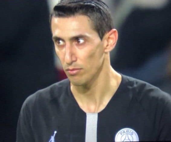 Di Maria và 2 tấm ảnh khác biệt lượt đi và về - Bóng Đá