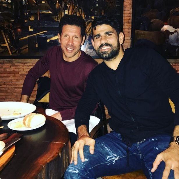 Diego Costa nói với Simeone phải ký với mình tại Chelsea - Bóng Đá