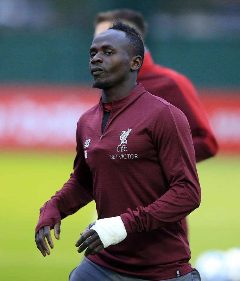 sadio mane trở lại tập luyện - Bóng Đá