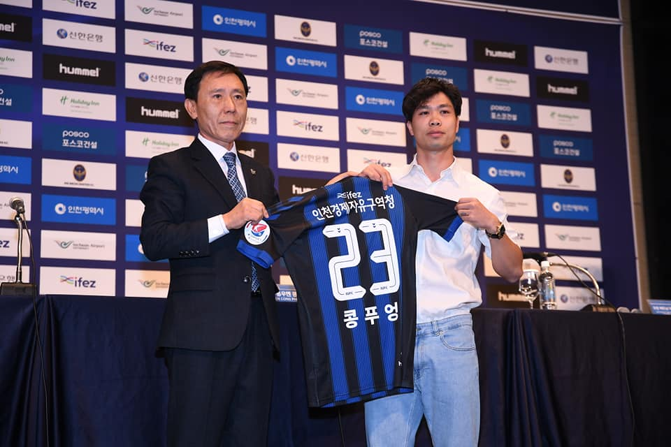 Công Phượng cực ngầu ra mắt Incheon Utd trước sự chứng kiến của HLV Park Hang-seo - Bóng Đá