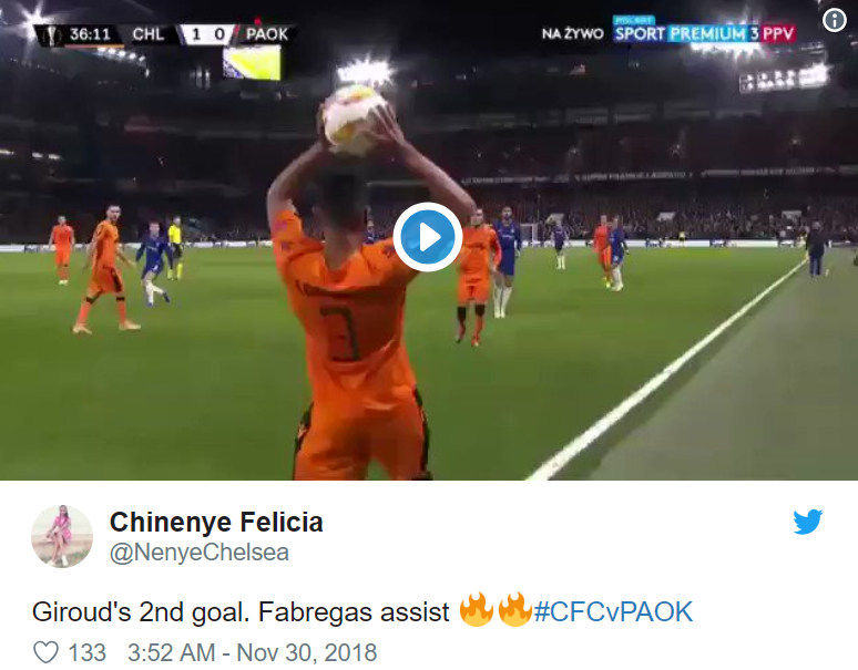 ‘Sorry but Fabregas > Jorginho’: Chelsea fans want new signing dropped for veteran midfielder after Spaniard runs the show in Europa League clash  - Bóng Đá