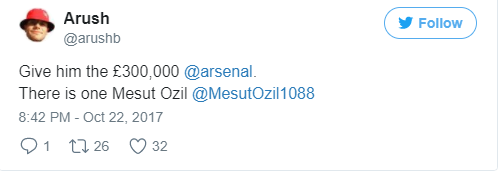 Ozil được CĐV đưa lên mây với màn trình diễn trước Everton - Bóng Đá