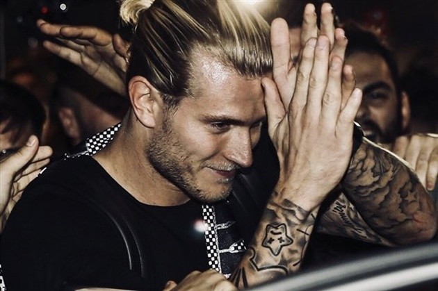 Lorius Karius xuất hiện như 