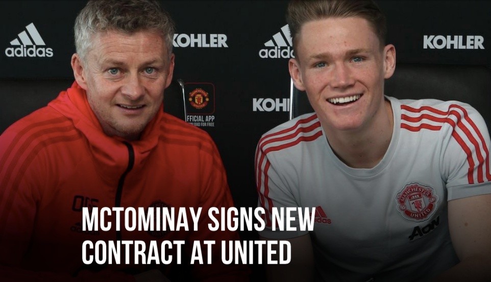 chính thức: scott mctominay ký hợp đồng mới - Bóng Đá