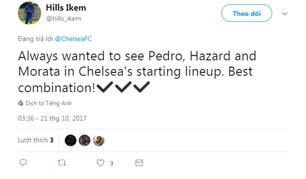 Phản ứng CĐV với đội hình ra sân Chelsea - Bóng Đá