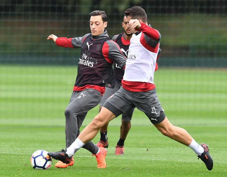 Arsenal tập luyện - Bóng Đá