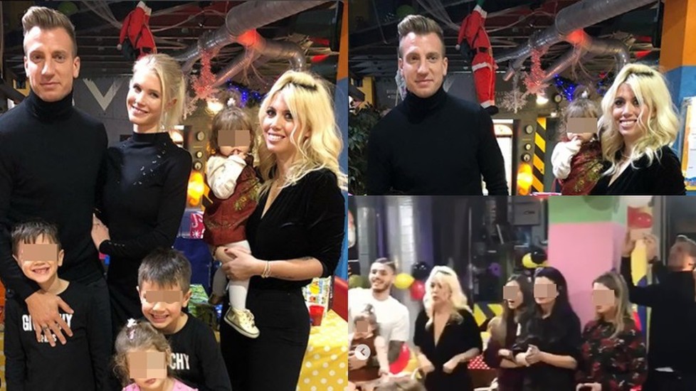 Icardi xóa 'ân oán tình thù' với bạn cũ trong tiệc sinh nhật con trai - Bóng Đá