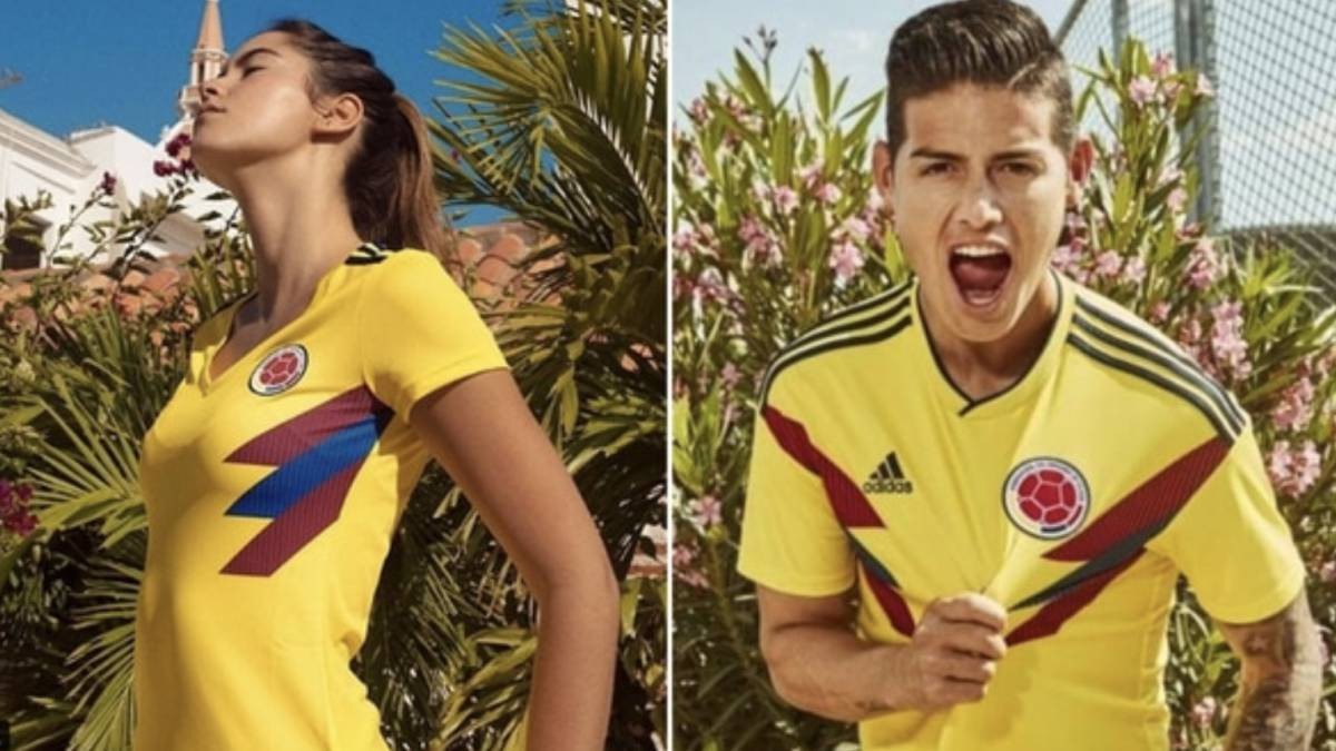 Áo đấu rực rỡ của ĐTQG Colombia - Bóng Đá