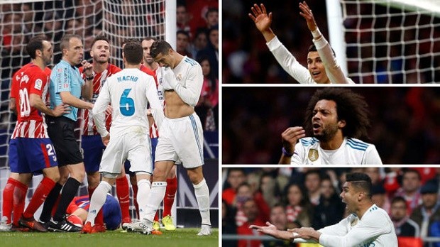 Những lần Real Madrid bị trọng tài xử ép mùa này - Bóng Đá