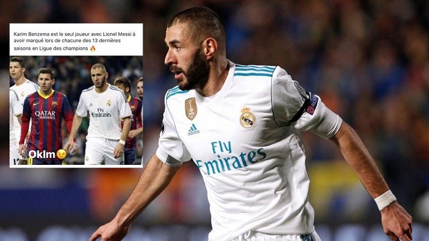 Về thành tích này, duy nhất Benzema sánh ngang Messi - Bóng Đá