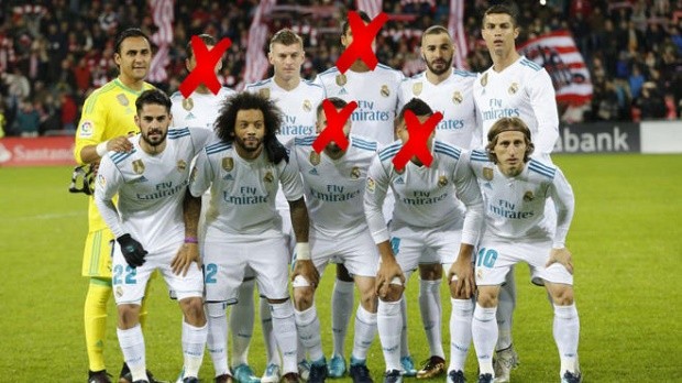 Zidane bế tắc với bài toán 'vá' hàng phòng ngự - Bóng Đá