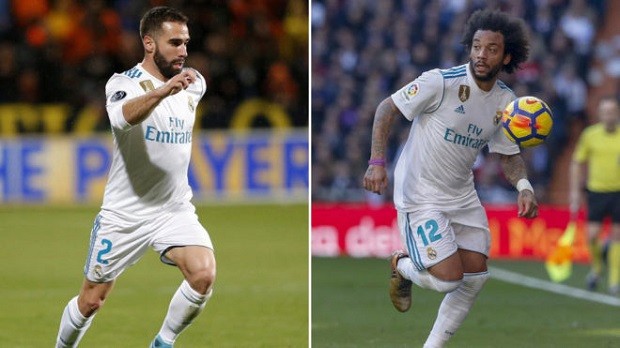 Real Madrid loạng choạng vì đôi cánh Carvajal - Marcelo  - Bóng Đá