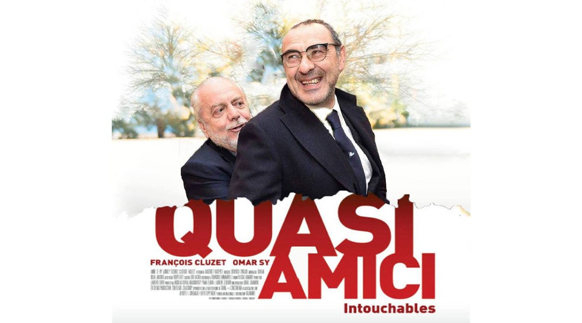 Cư dân mạng đổ xô chế cảnh ôm nồng cháy của HLV Sarri - Bóng Đá