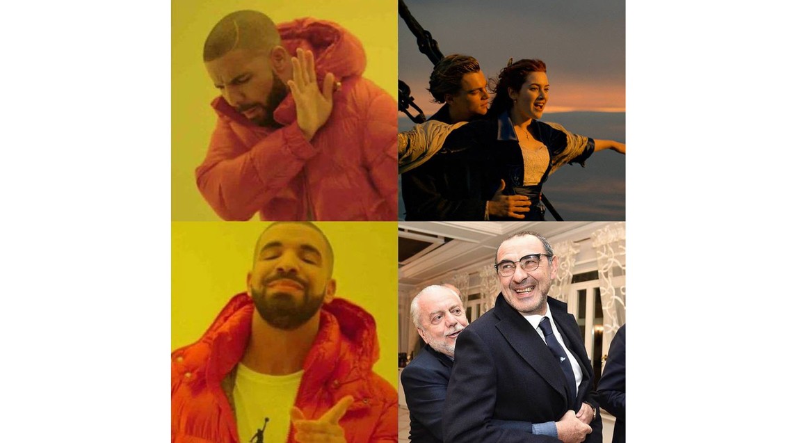 Cư dân mạng đổ xô chế cảnh ôm nồng cháy của HLV Sarri - Bóng Đá