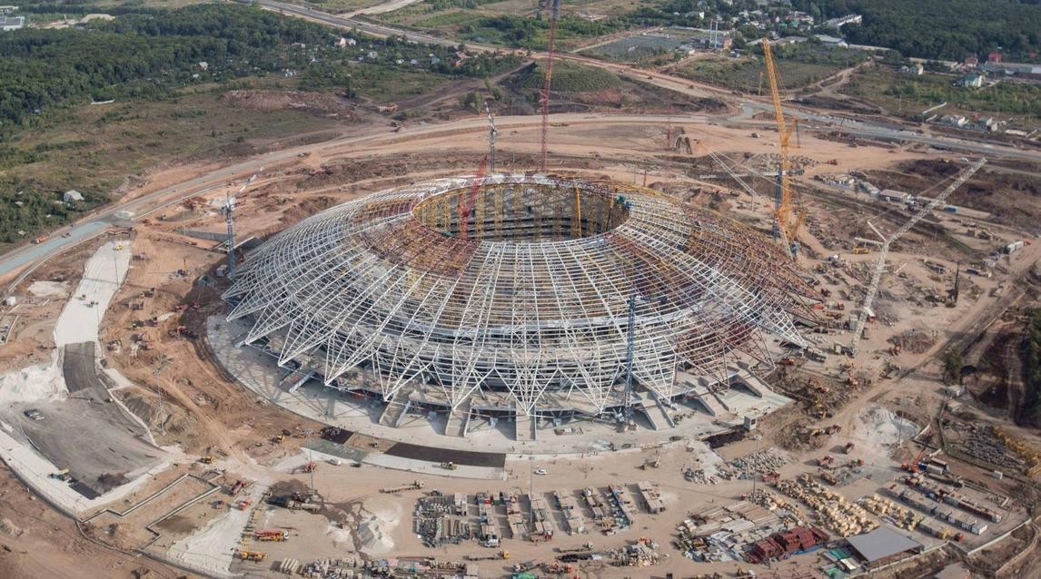Chiêm ngưỡng những sân vận động hoành tráng đón World Cup 2018 - Bóng Đá