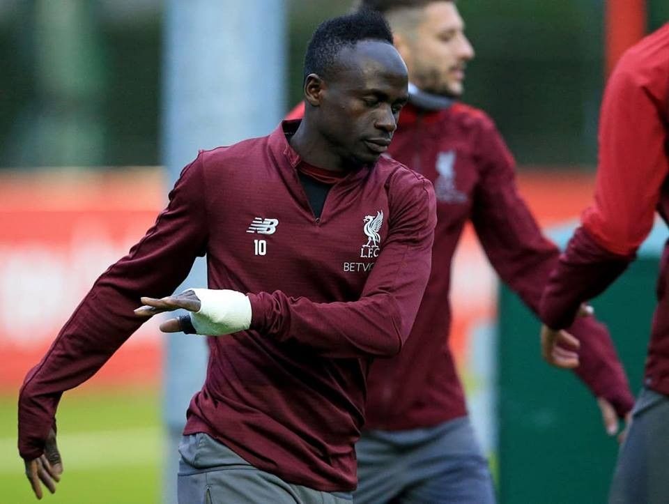 sadio mane trở lại tập luyện - Bóng Đá