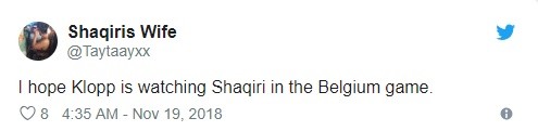 CĐV Liverpool khen Shaqiri vì thắng Bỉ - Bóng Đá
