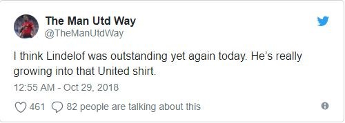 Fan MU khen lindelof - Bóng Đá
