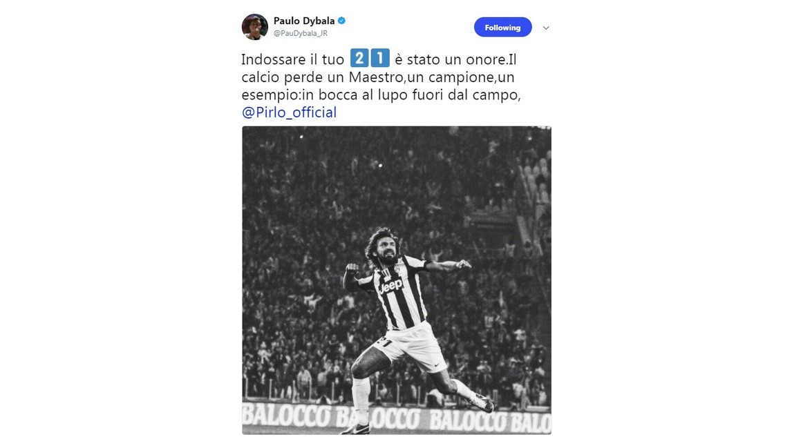 Các sao bóng đá thay nhau tri ân Pirlo - Bóng Đá