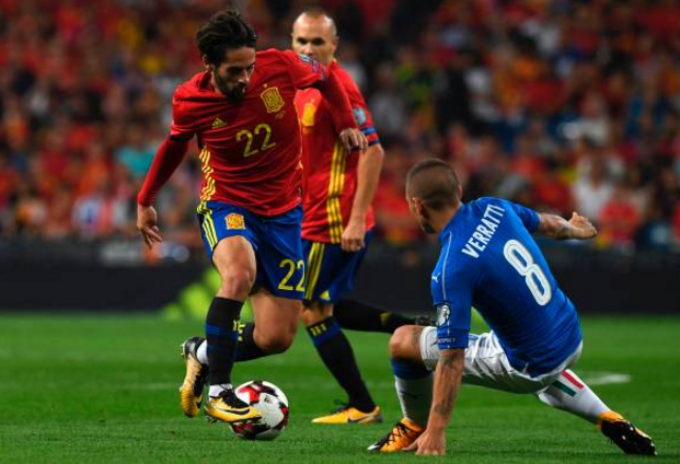 Chấm điểm Italia sau trận TBN: Verratti quá tệ - Bóng Đá