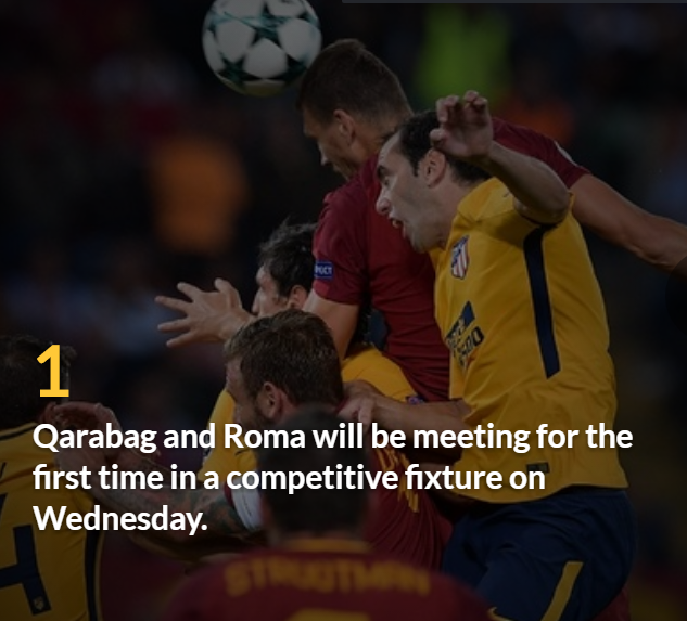 Tiếng nói từ thống kê: Roma chưa chắc thẳng được nhược tiểu Qarabag - Bóng Đá