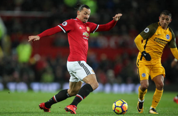 Ibra 'dằn mặt' cầu thủ bên phía Brighton - Bóng Đá