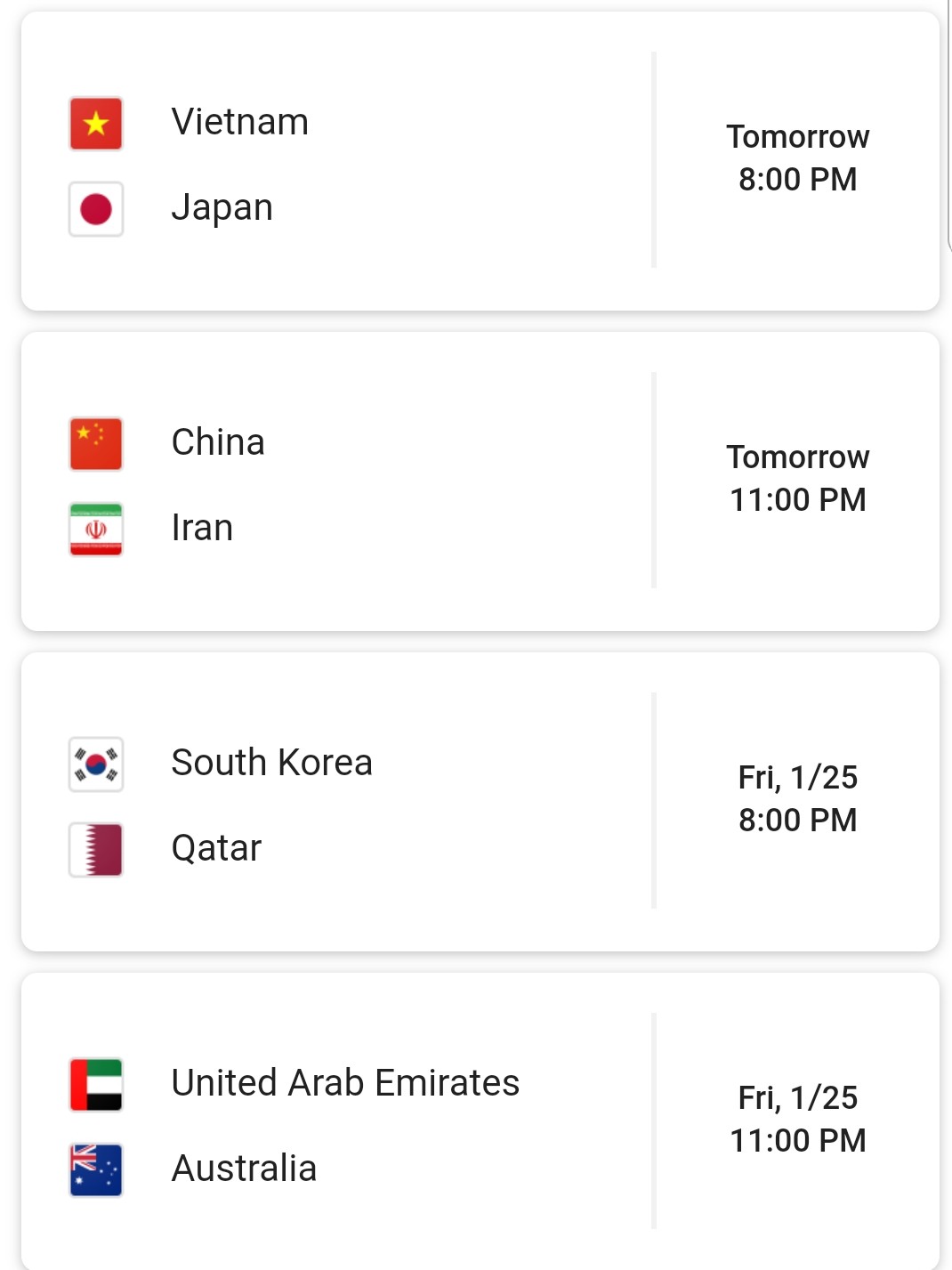 Xác định 4 cặp đấu tứ kết Asian Cup: Ngựa ô Việt Nam! - Bóng Đá