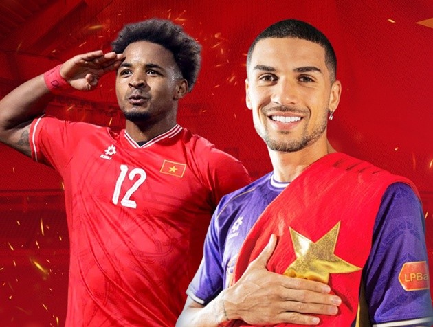 Xuân Son và Hoàng Hên là những cầu thủ nhập tịch chất lượng của ĐT Việt Nam. Ảnh: VFF