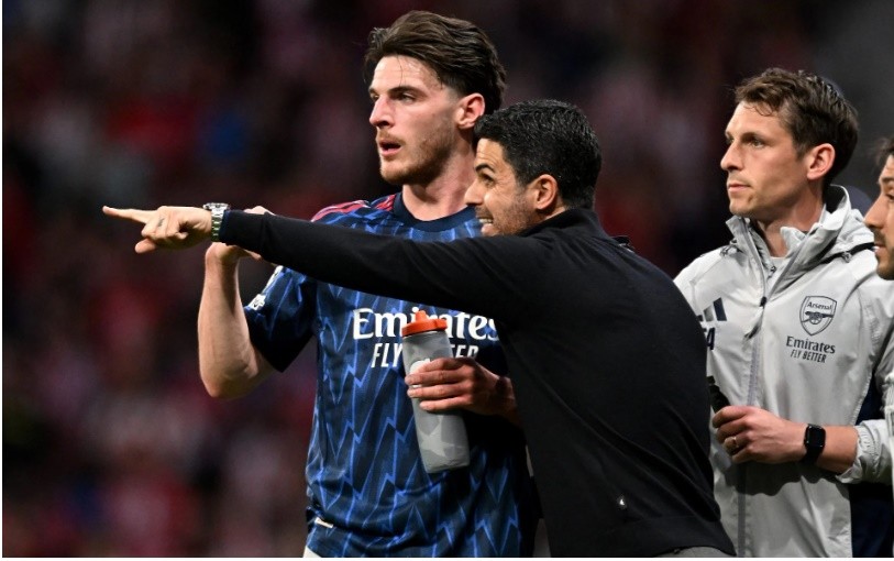 Rice có một trận đấu ấn tượng trước Atletico.