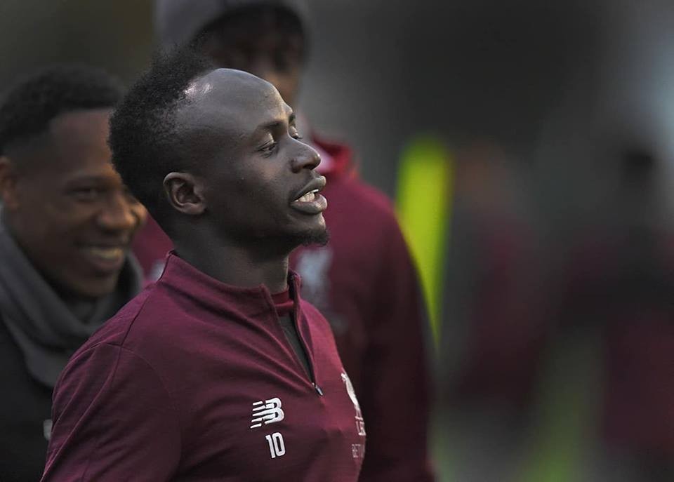 sadio mane trở lại tập luyện - Bóng Đá