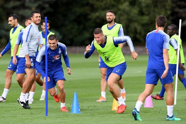 Chelsea tập  - Bóng Đá
