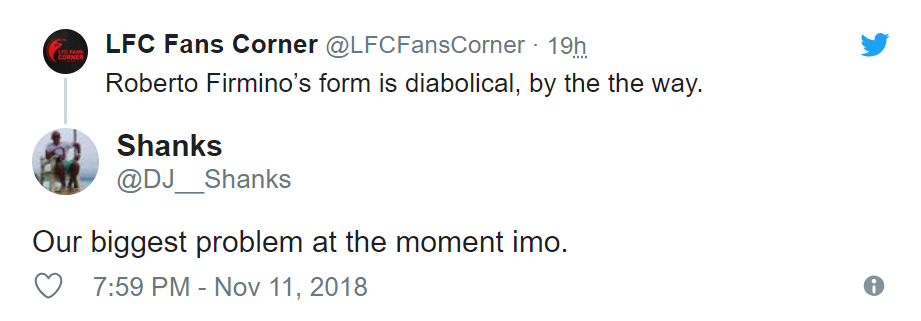 Liverpool fans on Twitter have been tearing into Roberto Firmino - Bóng Đá