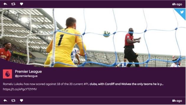 NHM Anh chế giễu thống kê 'khủng' của Lukaku - Bóng Đá