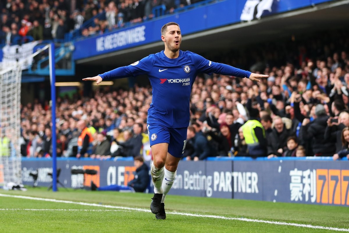 Dưới thời Conte, Hazard đang là cỗ máy săn bàn số 1 của Chelsea - Bóng Đá