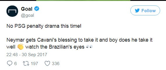 Cavani bị chê 'diễn kịch' quá tệ sau lưng Neymar - Bóng Đá