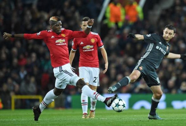 Pogba nhẹ nhàng 'cân' cả 3 cầu thủ của CSKA Moscow - Bóng Đá