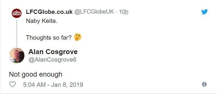 CĐV Liverpool cũng bắt đầu 'ngán' Keita - Bóng Đá