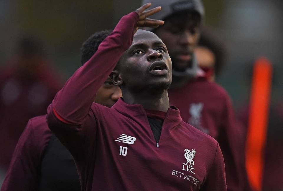 sadio mane trở lại tập luyện - Bóng Đá