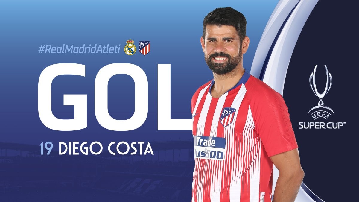 TRỰC TIẾP Real Madrid 0-1 Atletico Madrid: Diego Costa lập công (Hiệp một) - Bóng Đá
