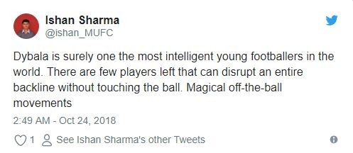 Fan Quỷ đỏ phát cuồng với Dybala - Bóng Đá