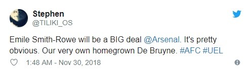 Fan Arsenal khen Rowe - Bóng Đá