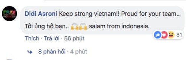 Olympic Việt Nam bại trận, fan Indonesia làm điều quá BẤT NGỜ - Bóng Đá